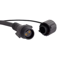 Trasformatore con Controller Connect+ fino a 1600 led, 24 watt, giochi di luce e luce fissa, cavo nero