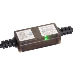 Trasformatore con Controller Connect+ fino a 1600 led, 24 watt, giochi di luce e luce fissa, cavo nero