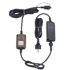 Trasformatore con Controller Connect+ fino a 2400 led, solo luce fissa, cavo nero