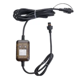 Trasformatore con Controller Connect+ fino a 2400 led, solo luce fissa, cavo nero