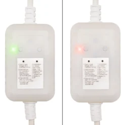 Trasformatore con Controller Connect+ fino a 2400 led, giochi di luce e luce fissa, cavo bianco