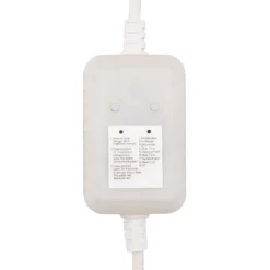 Trasformatore con Controller Connect+ fino a 4000 led, 60 watt, giochi di luce e luce fissa, cavo bianco