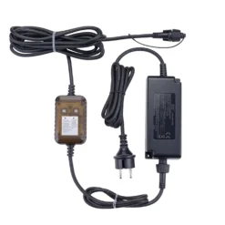 Trasformatore con Controller Connect+ fino a 4000 led, 60 watt, giochi di luce e luce fissa, cavo nero