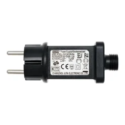 Trasformatore per luci decorative, 24 Volt DC, Max 12 Watt, Timer