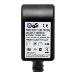 Trasformatore per luci decorative, 6 Volt DC, Max 24 Watt