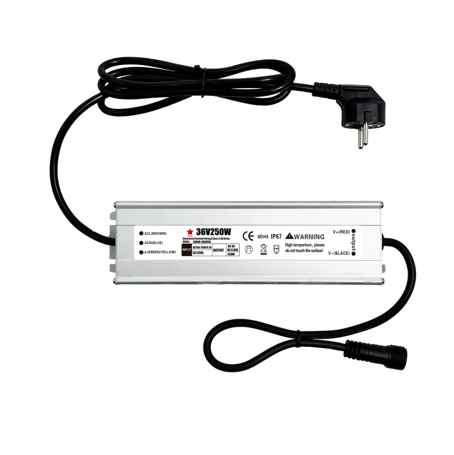 Trasformatore per luci decorative, 36 volt DC, Max 250 watt