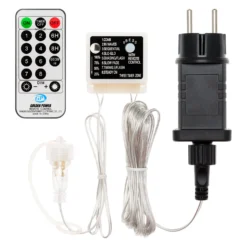 Trasformatore Smart Connect fino a 600 led, timer 8/16 ore, memory controller, telecomando