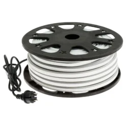 Tubo led effetto neon bifacciale, 6000 led bianco freddo