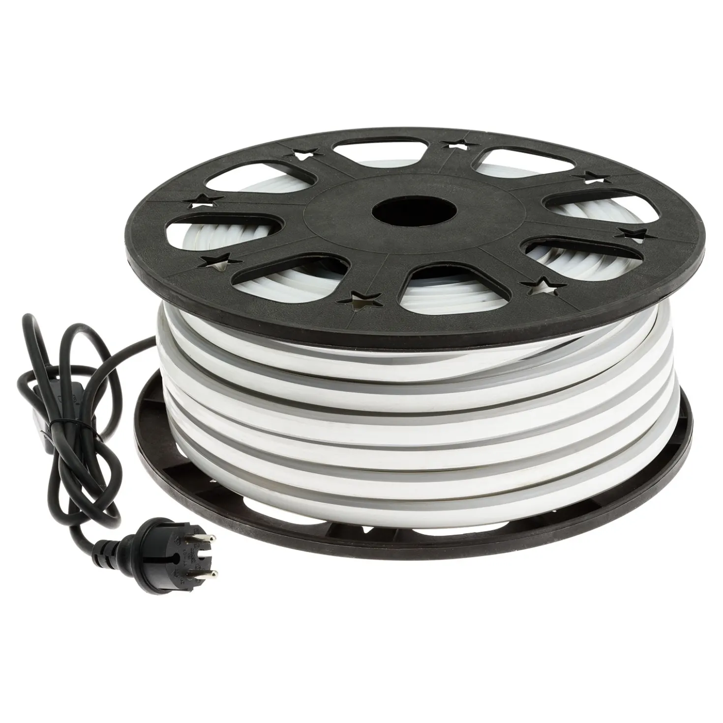 Tubo led effetto neon bifacciale, 6000 led bianco freddo