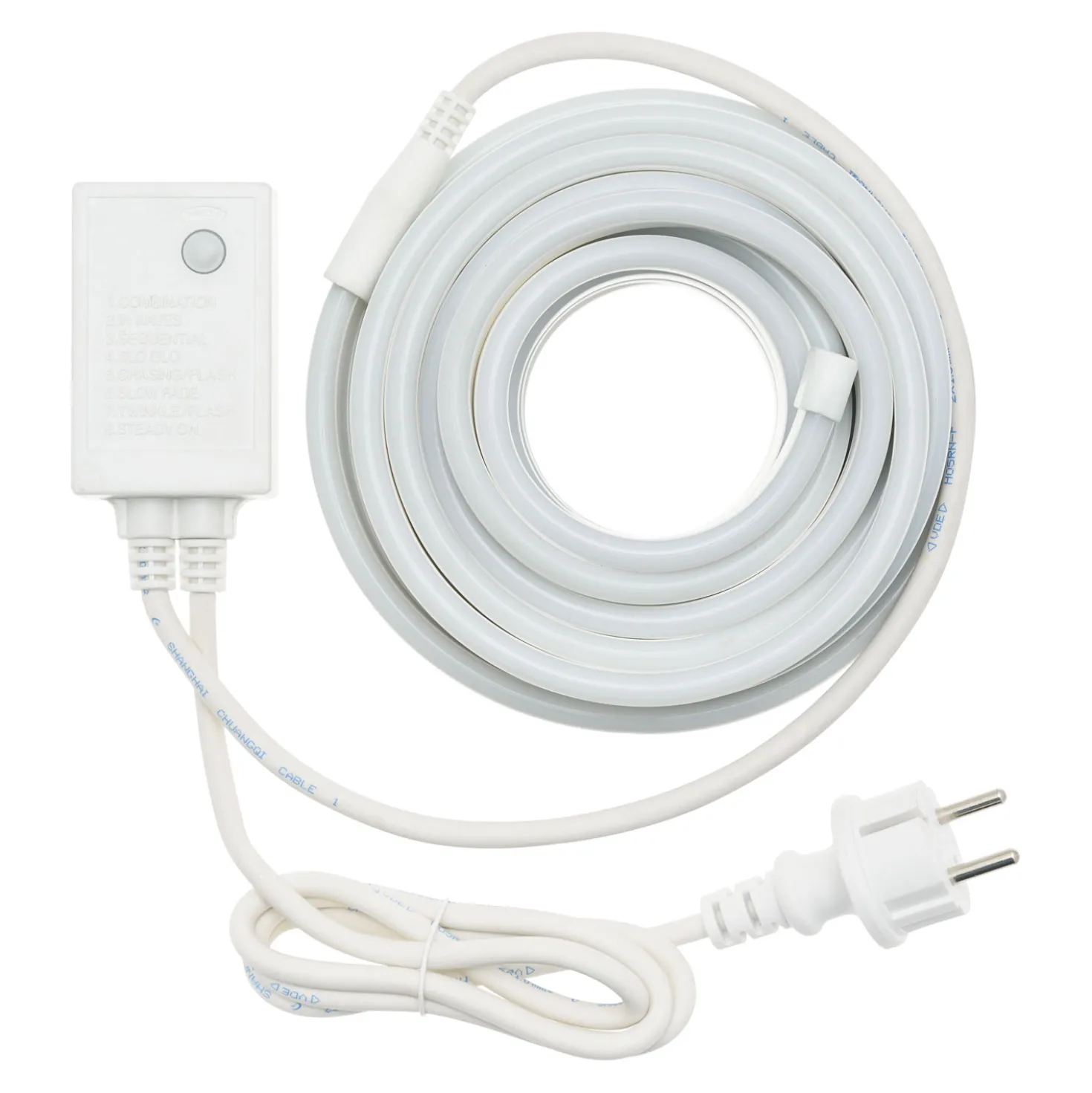 Tubo led effetto neon, 960 led rossi, giochi di luce