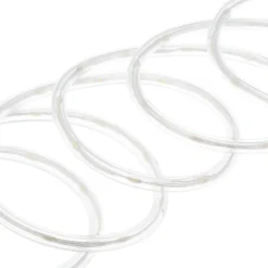 Tubo luminoso 10 m, gocce di luce led bianco caldo