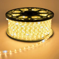 Tubo luminoso, 13 mm, 230 volt, 45 m, led bianco caldo