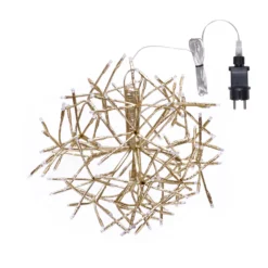 TWIGball Champagne, Ø 35 cm, 120 led bianco caldo