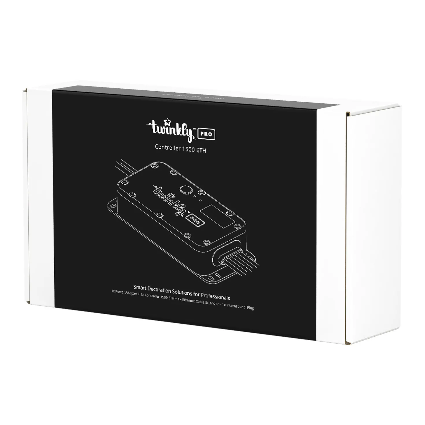 Twinkly Pro, Ethernet Controller e Alimentatore, 6 porte